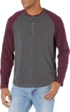 Playera de manga larga de algodón Henley Shirt Amazon Essentials baja a un tremendo precio