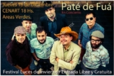 Entrada al concierto de Paté de Fuá gratis hoy a las 18 horas en el CENART