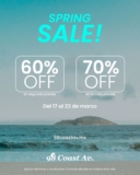 Spring Sale 98 Coast Av: descuentos escalonados de hasta 70% de descuento