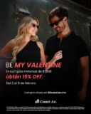 Be My Valentine 98 Coast Av: 15% de descuento con compra mínima