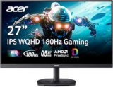 Monitor gamer Acer Nitro KG1 de 27 pulgadas y 180 Hz de refresh baja a un excelente precio + 12 meses sin intereses
