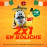Boliches AMF: 2×1 este 15 de septiembre + 3×2 en bebidas