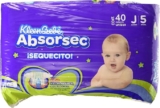 Pañales para bebé KleenBebé Absorsec Etapa 5 Grande con 40 piezas baja de precio