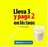 Adelantos Walmart Buen Fin 2017: 3×2 en lácteos seleccionados