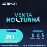Venta Nocturna Aeromar: vuelos sencillos desde $741 con TUA incluida
