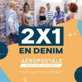 2×1 en prendas de mezclilla en boutiques Aeropostale