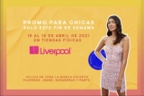 Promoción Aeropostale en Liverpool: Descuentos escalonados de hasta el 40% en prendas para chicas