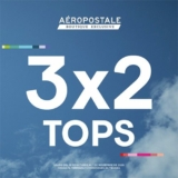En Aeropostale 3×2 en tops (playeras, blusas, etc)