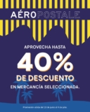 Rebajas de Vacaciones Aeropostale: Hasta 40% de descuento