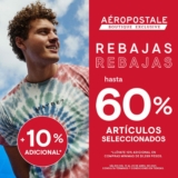 Rebajas en Boutiques Aeropostale: Hasta 60% de descuento + 10% adicional con compra