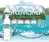 24 pack en Agua natural de manantial Sta. María 500 ml bajan de precio + 10% adicional con Planea y Ahorra