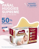 Segundo a mitad de precio en pañales seleccionados en Farmacias del Ahorro