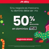 En Akky Dominios mx a mitad de precio durante septiembre