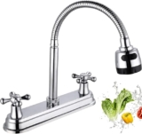 Mezcladora para fregadero de acero inoxidable baja a su menor precio + cupón adicional