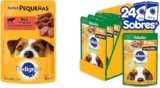 Combo alimento húmedo para mascotas Pedigree Balance Natural con 24 sobres + Pedigree Razas Pequeñas con 24 sobres en su menor precio