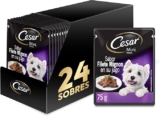 Alimento húmero para mascotas Cesar Mini Filete de Cordero con 24 sobres baja a su menor precio