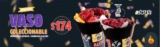 Nuevo combo las Alitas con boneless, papas, cerveza y vaso coleccionable por $174