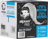 Leche Alpura Pro Baja en Grasa caja con 12 botes de 1 litro con Planea y Ahorra