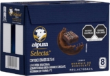 8 pack leche saborizada deslactosada Alpura Selecta Brownie de Chocolate 315 ml en su precio más bajo
