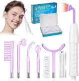 Máquina de alta frecuencia facial con 5 electrodos baja de precio + 3 msi