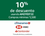 Cupón Amazon 10% de descuento adicional en artículos vendidos y enviados por Amazon México