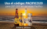 Código Amazon de 20% de descuento en cerveza Pacífico