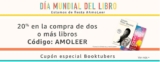 Ofertas Amazon Día Mundial del Libro 2019: 20% de descuento en la compra de 2 o más libros