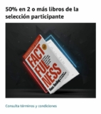 En Amazon 50% de descuento en la compra de 2 o más libros