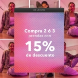 Descuentos Escalonados American Eagle y Aerie: Hasta 25% de descuento