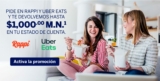 Promo Rappi y Uber Eats: hasta $1,000 de bonificación pagando con American Express