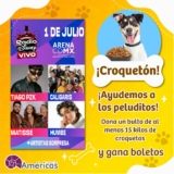 Boletos Gratis para el concierto de Radio Disney con Belinda, Caligaris y más si donas alimento para mascotas