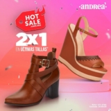 Andrea Hot Sale 2022: 2×1 en Últimas Tallas