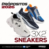 3×2 en sneakers + hasta 6 msi en tienda en línea de Andrea