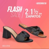 Rebajas Andrea Flash Sale: 2×1½ en calzado seleccionado
