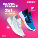 Venta Fugaz Andrea: 2×1 en tenis participantes