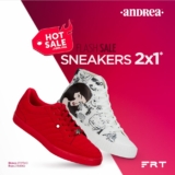 Andrea Hot Sale 2021: 2×1 en sneakers seleccionados