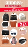 2×1 en bolsos seleccionados en Andrea por el Día de las Madres