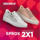 2×1 en tenis Sprox en tienda en línea de Andrea