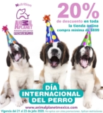 Promoción Día Internacional del Perro 2020 de Animal Planet: 20% de descuento adicional en toda la tienda