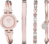 Reloj para mujer con pulseras intercambiables Anne Klein baja a un gran precio
