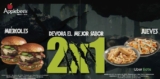 2×1 en pastas en Applebees este jueves 2 de junio