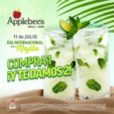 2×1 en mojitos en Appleblees por el día del mojito hoy 11 de julio