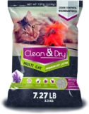 Arena para gatos Clean & Dry bolsa con 3.3 kg baja de precio