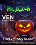 En Arena juega todo el día por $195 si vas disfrazado esta semana