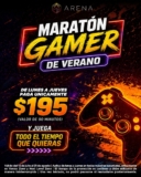 Maratón Gamer de Verano Arena: juega todo el tiempo que quieras por solo $195