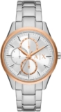 Reloj para hombre AX Armani Exchange con correa de metal baja a un gran precio + 6 meses sin intereses