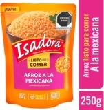 Isadora Arroz a la mexicana listo para comer de 250 g baja de precio