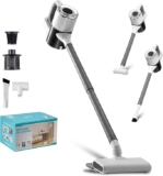 Aspiradora inalámbrica recargable con accesorios baja de precio