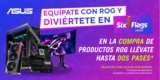Boletos gratis para Six Flags en la compra de productos Asus ROG