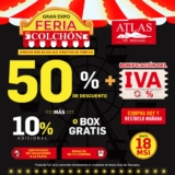 Feria del Colchón Atlas: Hasta 50% de descuento + bonificación de IVA y más